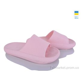 Фотография Шлепки женские облегченные Лето Cross 024 персик (6 пар р.36-41) "Vladimir" недорого оптом от прямого поставщика