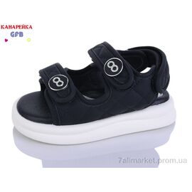 Босоніжки дитячі літні Літо T69-2 (8 пар р.23-28) "GFB-Канарейка" недорого оптом від прямого постачальника