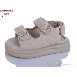 Босоніжки дитячі літні Літо T69-5 (8 пар р.23-28) "GFB-Канарейка" недорого оптом від прямого постачальника