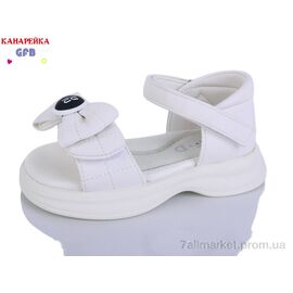 Босоніжки дитячі літні Літо A62-1 (8 пар р.23-28) "GFB-Канарейка" недорого оптом від прямого постачальника