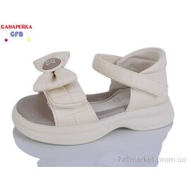 Босоніжки дитячі літні Літо A62-2 (8 пар р.23-28) "GFB-Канарейка" недорого оптом від прямого постачальника