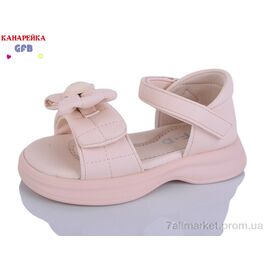 Босоніжки дитячі літні Літо A62-3 (8 пар р.23-28) "GFB-Канарейка" недорого оптом від прямого постачальника