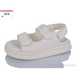 Босоніжки дитячі літні Літо S710-3 (8 пар р.27-32) "GFB-Канарейка" недорого оптом від прямого постачальника