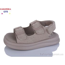 Босоніжки дитячі літні Літо S710-5 (8 пар р.27-32) "GFB-Канарейка" недорого оптом від прямого постачальника