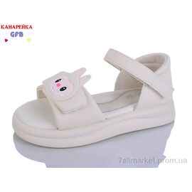 Босоніжки дитячі літні Літо S78-3 (8 пар р.28-33) "GFB-Канарейка" недорого оптом від прямого постачальника