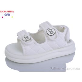 Босоніжки дитячі літні Літо S79-1 (8 пар р.28-33) "GFB-Канарейка" недорого оптом від прямого постачальника