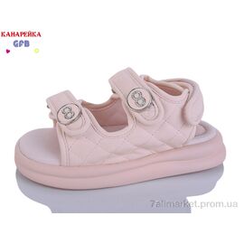 Босоніжки дитячі літні Літо S79-3 (8 пар р.28-33) "GFB-Канарейка" недорого оптом від прямого постачальника