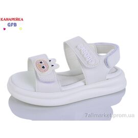 Босоніжки дитячі літні Літо S711-1 (8 пар р.28-33) "GFB-Канарейка" недорого оптом від прямого постачальника