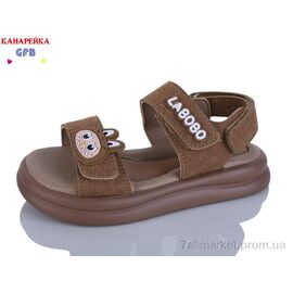 Босоніжки дитячі літні Літо S711-6 (8 пар р.28-33) "GFB-Канарейка" недорого оптом від прямого постачальника