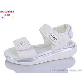 Босоніжки дитячі літні Літо B8007-2 (8 пар р.32-37) "GFB-Канарейка" недорого оптом від прямого постачальника