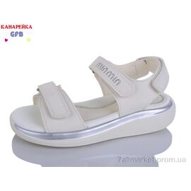 Босоніжки дитячі літні Літо B8005-5 (8 пар р.32-37) "GFB-Канарейка" недорого оптом від прямого постачальника
