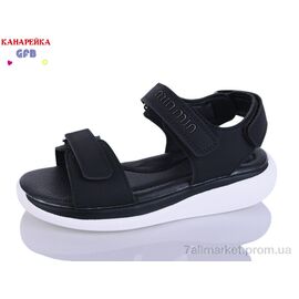 Босоніжки дитячі літні Літо B8005-6 (8 пар р.32-37) "GFB-Канарейка" недорого оптом від прямого постачальника