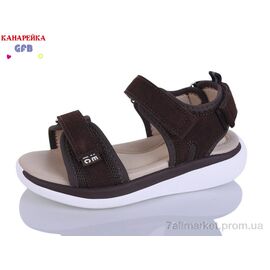 Босоніжки дитячі літні Літо B8006-2 (8 пар р.32-37) "GFB-Канарейка" недорого оптом від прямого постачальника