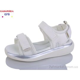 Босоніжки дитячі літні Літо B8006-5 (8 пар р.32-37) "GFB-Канарейка" недорого оптом від прямого постачальника