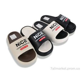 Фотография Шлепки детские летние Лето 9588-31 mix (12 пар р.36-41) "SANLIN 2" недорого оптом от прямого поставщика