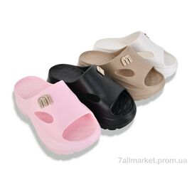 Фотография Шлепки женские облегченные Лето H26 mix (12 пар р.35-40) "M&L  Alex13" недорого оптом от прямого поставщика