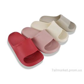 Фотография Шлепки женские облегченные Лето 8712 mix (12 пар р.35-40) "M&L  Alex13" недорого оптом от прямого поставщика