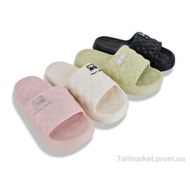 Фотография Шлепки женские облегченные Лето C13 mix (12 пар р.35-40) "M&L  Alex13" недорого оптом от прямого поставщика