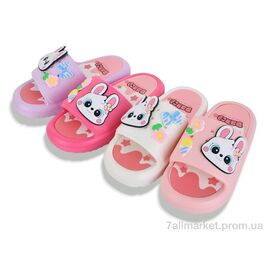 Фотография Шлепки детские летние Лето NUO2124 mix (12 пар р.30-35) "M&L  Alex13" недорого оптом от прямого поставщика