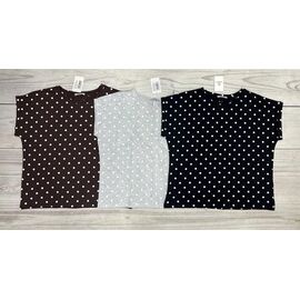 футболка жіноча YT4467 black р.56-64 "Annet" недорого оптом від прямого постачальника