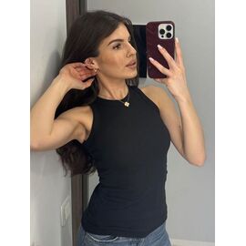 Майка жіноча 1271 black р.42-48 "BONJOUR" недорого оптом від прямого постачальника
