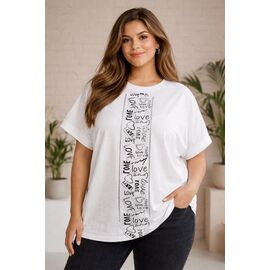 футболка жіноча 135 white р.42-50 "BONJOUR" недорого оптом від прямого постачальника