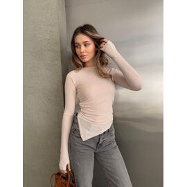 Светр жіночий 5142 beige р.42-48 "BONJOUR" недорого оптом від прямого постачальника