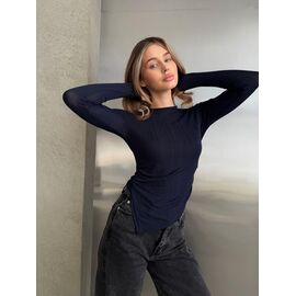 Светр жіночий 5142 navy р.42-48 "BONJOUR" недорого оптом від прямого постачальника