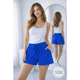 Фотография Шорты женские 5159 blue р.42-48 "BONJOUR" недорого оптом от прямого поставщика