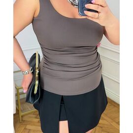 Майка жіноча 5178 grey р.42-56 "BONJOUR" недорого оптом від прямого постачальника