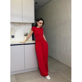 Костюм жіночий 5180 red р.42-48 "BONJOUR" недорого оптом від прямого постачальника