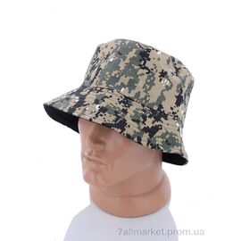 Панама чоловіча Весна/осінь K1 двухсторонняя (5 шт. р.сітка57-58) "TUZZI" недорого оптом від прямого постачальника