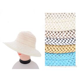 Капелюх жіночий Літо 24-05 mix old (5 шт. р.сітка56-58) "TUZZI" недорого оптом від прямого постачальника