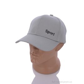 Кепка для чоловіків Весна/осінь 14-03 l.grey (2 шт. р.сітка56-58) "TUZZI" недорого оптом від прямого постачальника
