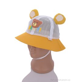 Панамка Літо 567835 yellow (2 шт. р.сітка52) "TUZZI" недорого оптом від прямого постачальника