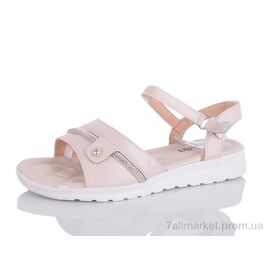 Босоніжки жіночі літні Літо T31 beige (8 пар р.36-41) "MaiNeLin" недорого оптом від прямого постачальника