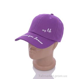Кепка жіноча Весна/осінь C3 violet (3 шт. р.сітка56-59) "TUZZI" недорого оптом від прямого постачальника