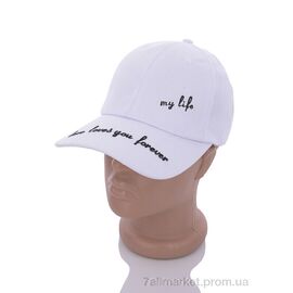 Кепка жіноча Весна/осінь C3 white (3 шт. р.сітка56-59) "TUZZI" недорого оптом від прямого постачальника