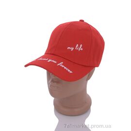 Кепка жіноча Весна/осінь C3 red (3 шт. р.сітка56-59) "TUZZI" недорого оптом від прямого постачальника