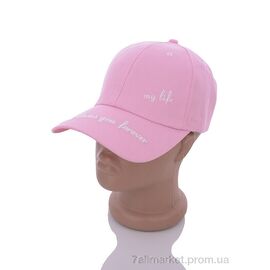 Кепка жіноча Весна/осінь C3 pink (3 шт. р.сітка56-59) "TUZZI" недорого оптом від прямого постачальника