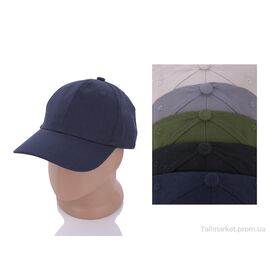 Кепка для чоловіків Весна/осінь 23-05 mix (5 шт. р.сітка56-58) "TUZZI" недорого оптом від прямого постачальника