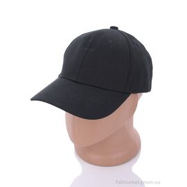 Кепка для чоловіків Весна/осінь 23-05 black (5 шт. р.сітка56-58) "TUZZI" недорого оптом від прямого постачальника