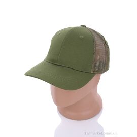 Кепка для чоловіків Літо 23-06 green (5 шт. р.сітка56-58) "TUZZI" недорого оптом від прямого постачальника