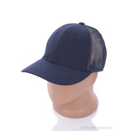 Кепка для чоловіків Літо 23-06 navy (5 шт. р.сітка56-58) "TUZZI" недорого оптом від прямого постачальника