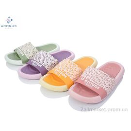 Фотография Шлепки женские облегченные Лето A1011 mix (10 пар р.36-41) "Acorus" недорого оптом от прямого поставщика