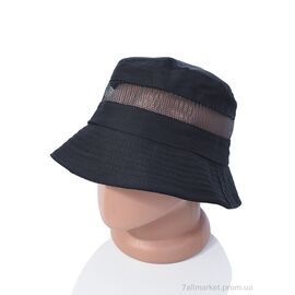 Панама чоловіча Літо 8-01 black (58) (5 шт. р.сіткаOne size) "TUZZI" недорого оптом від прямого постачальника