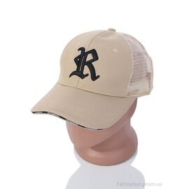 Кепка для чоловіків Літо 29-01 beige (5 шт. р.сітка56-59) "TUZZI" недорого оптом від прямого постачальника