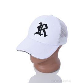 Кепка для чоловіків Літо 29-01 white (5 шт. р.сітка56-59) "TUZZI" недорого оптом від прямого постачальника