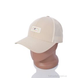 Кепка для чоловіків Літо 29-05 l.beige (5 шт. р.сітка56-59) "TUZZI" недорого оптом від прямого постачальника