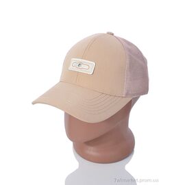 Кепка для чоловіків Літо 29-05 beige (5 шт. р.сітка56-59) "TUZZI" недорого оптом від прямого постачальника